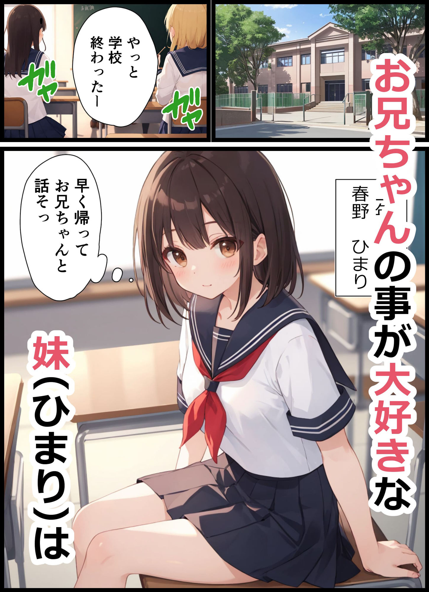 女子校生の妹とあまあまセックスする話_2