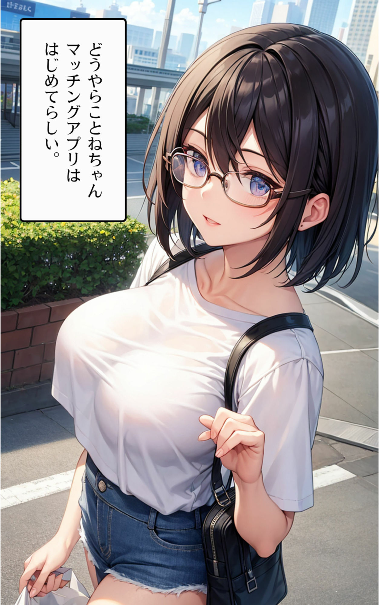 マッチングアプリで出会った陰キャ巨乳がえちえちだった件_3