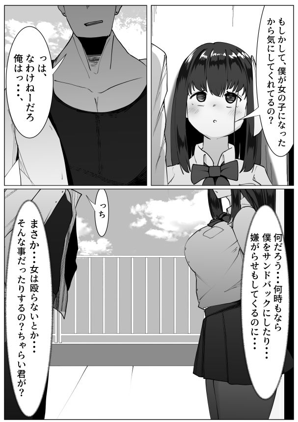 心が壊れたTS少女といじめっ子ちゃらい君_3