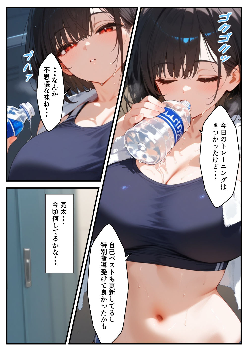 陸上女子の彼女が寝取られる話 画像8