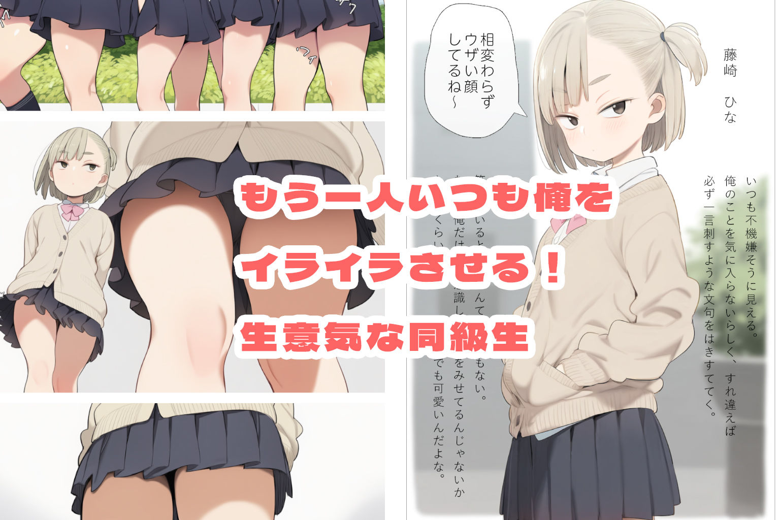 眠っちゃった。憧れの同級生、生意気な同級生 画像5