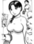 朗らかな人妻に寄りつく男たち
