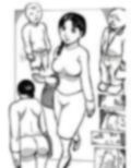 朗らかな人妻に寄りつく男たち