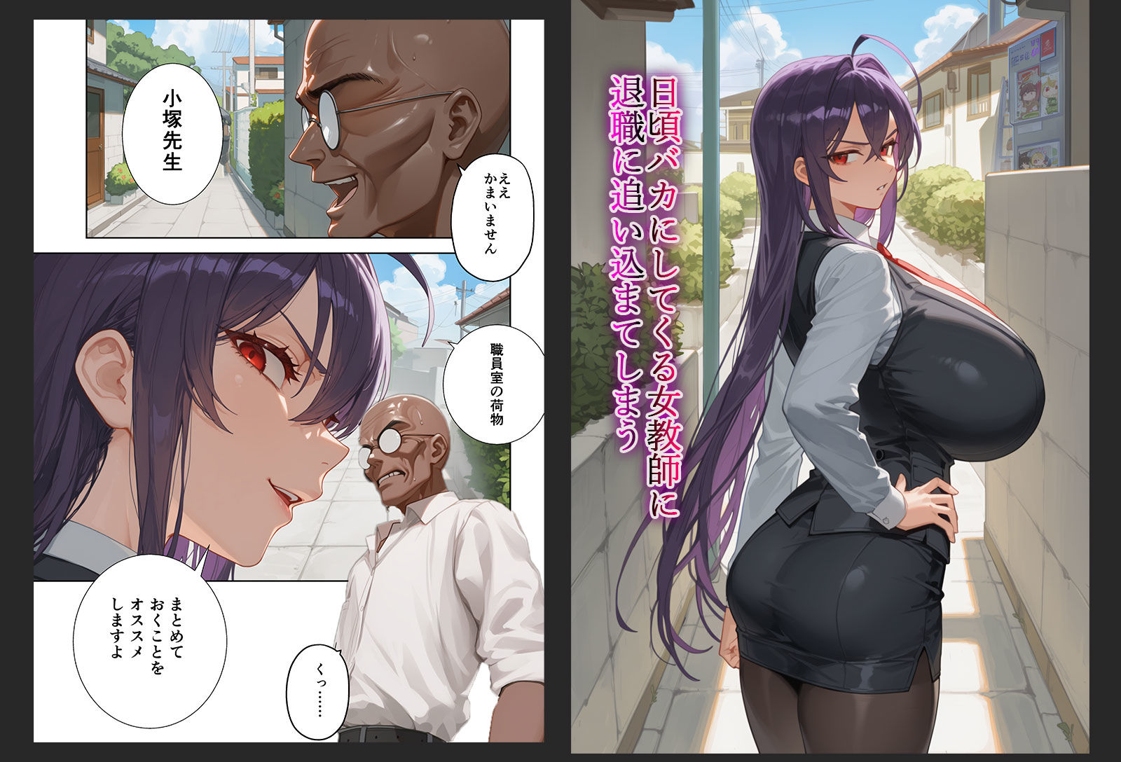 サンプル画像3:ムカつく女教師を強●妊娠！催◯リベンジ！＃2(英愛ぱらだいす) [d_437622]