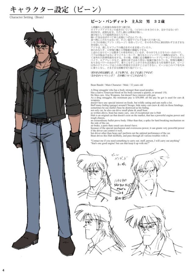 BEAN BANDIT FAN BOOK 画像1