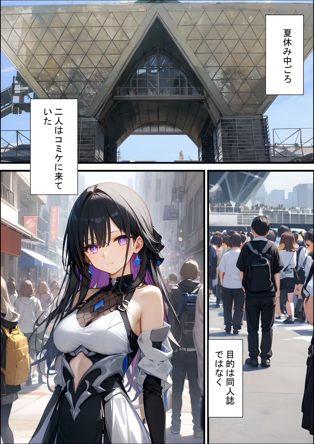 イベントの後にホテルでコスプレHする話 画像2