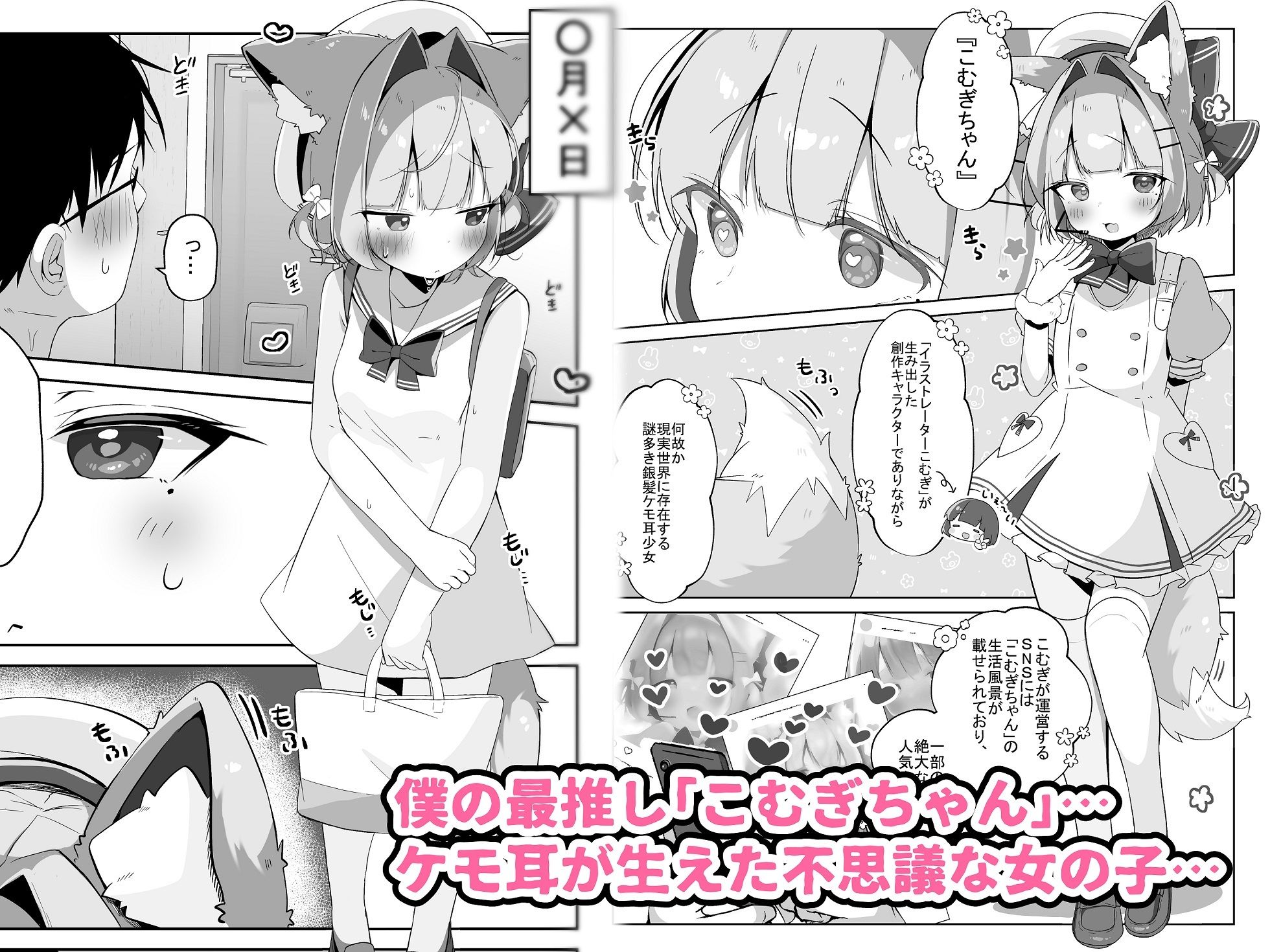 最推しケモ耳少女を預かることになりました。 画像1