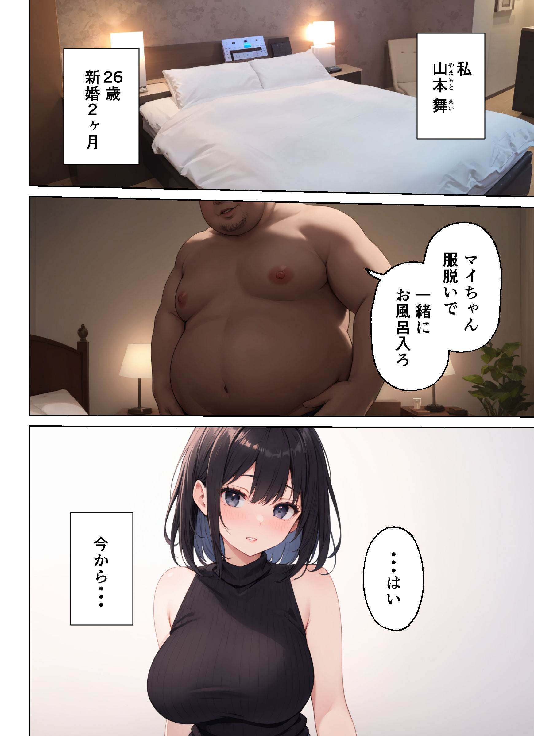 妻がおじさんにNTRされて雌になるまで-パパ活編-_1