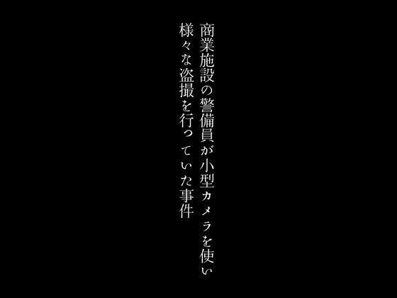 商業施設の警備員が小型カメラを使い様々な盗撮を行っていた事件_2