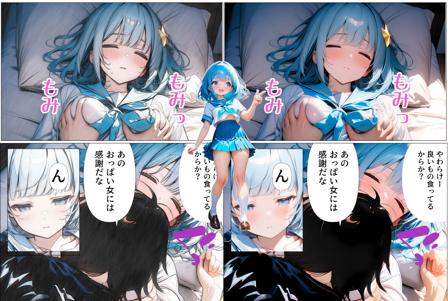 異世界転移した美少女がモブ男に負ける漫画7