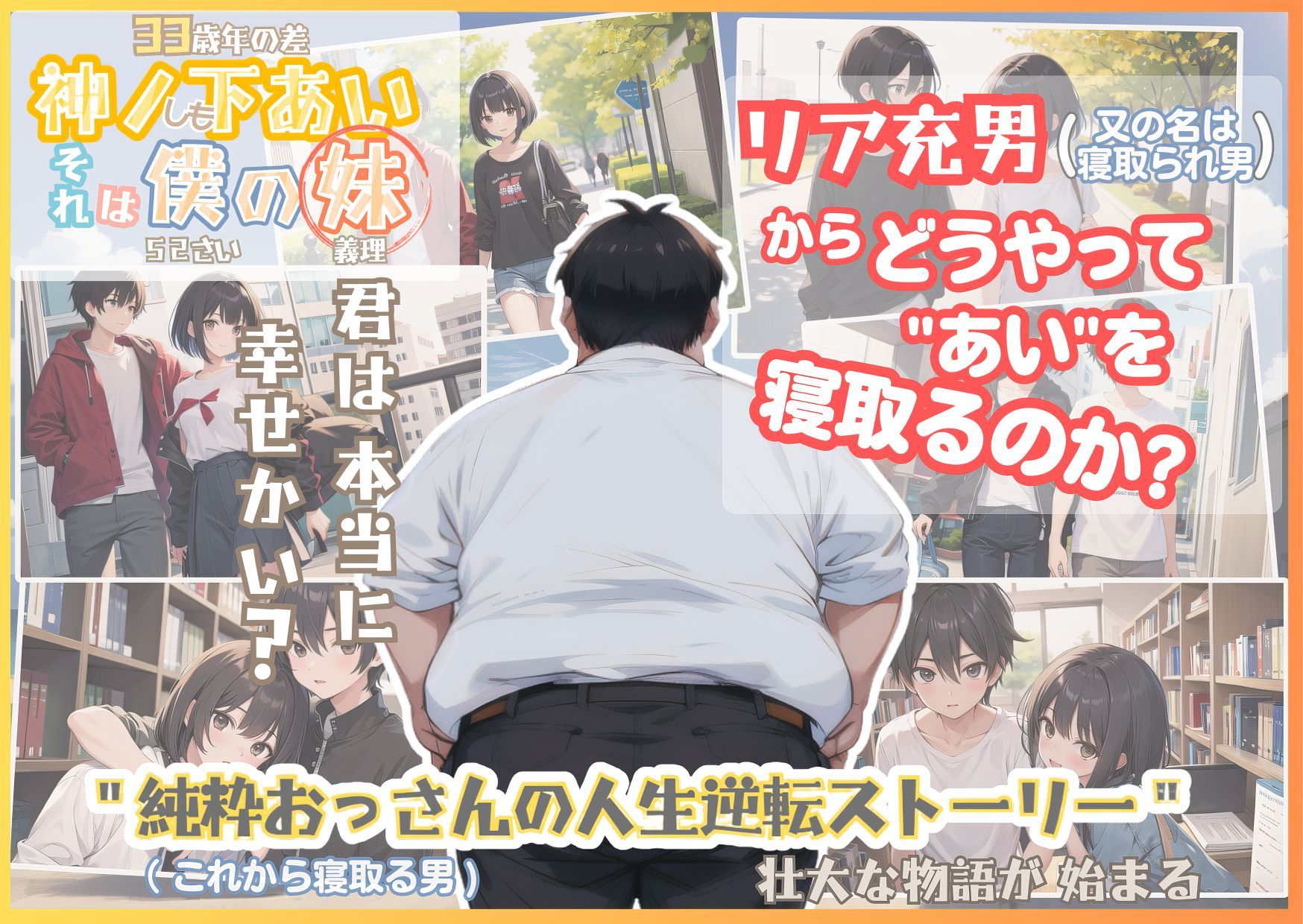 33歳年の差『神ノ下あい』それは、ボクの義理の妹（いもうと）