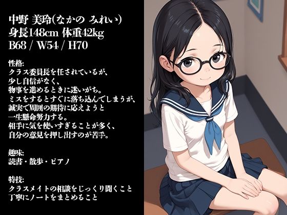 えちちち学園 むっつりメガネ委員長/アナル大好き日焼け水泳部