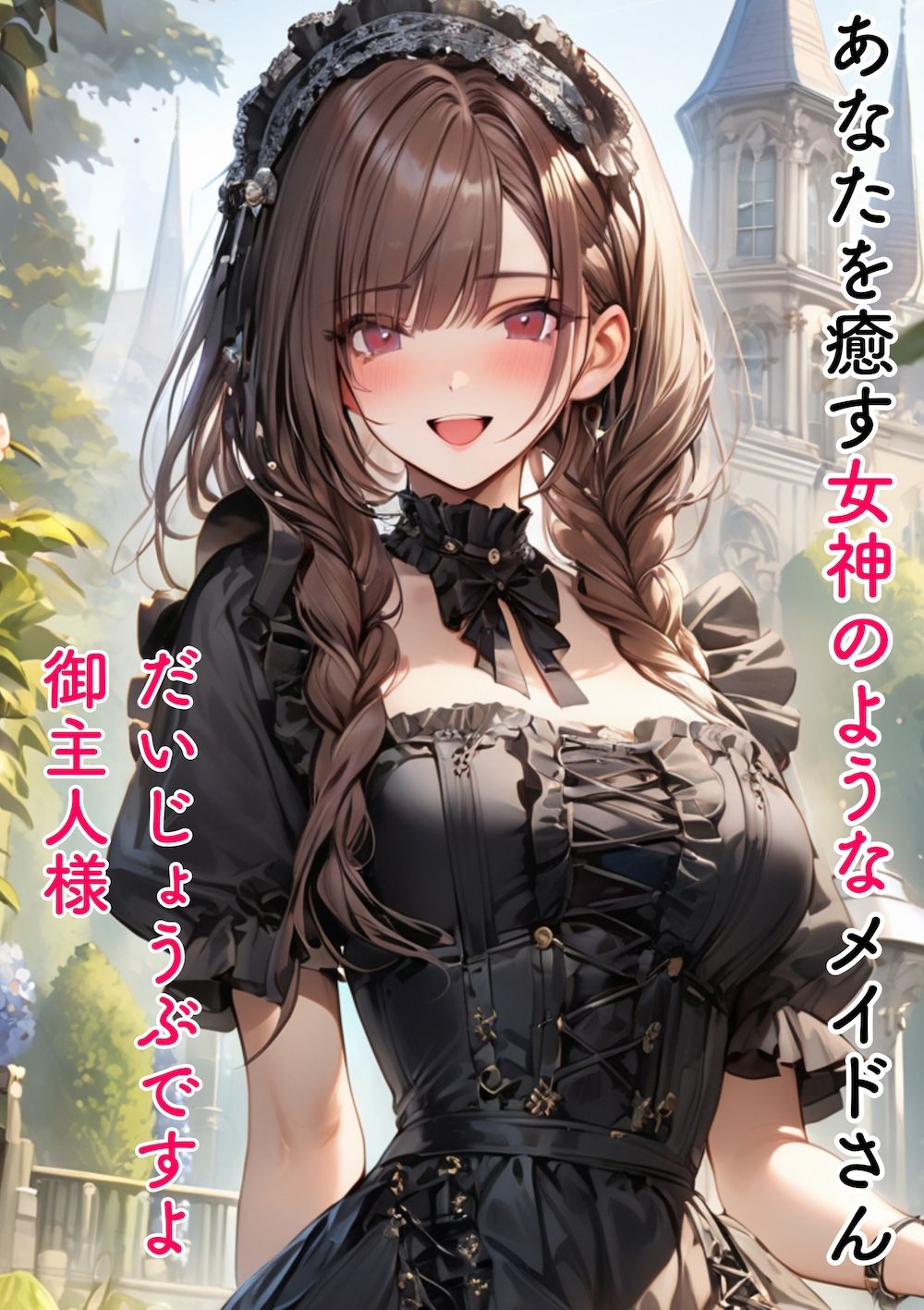 あなたを癒す女神のようなメイドさん 画像1