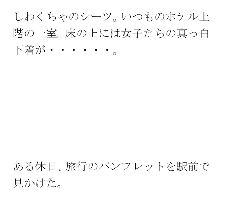 仕事の日常の息抜き 島へ観光の小旅行に出かけた人妻たち_3