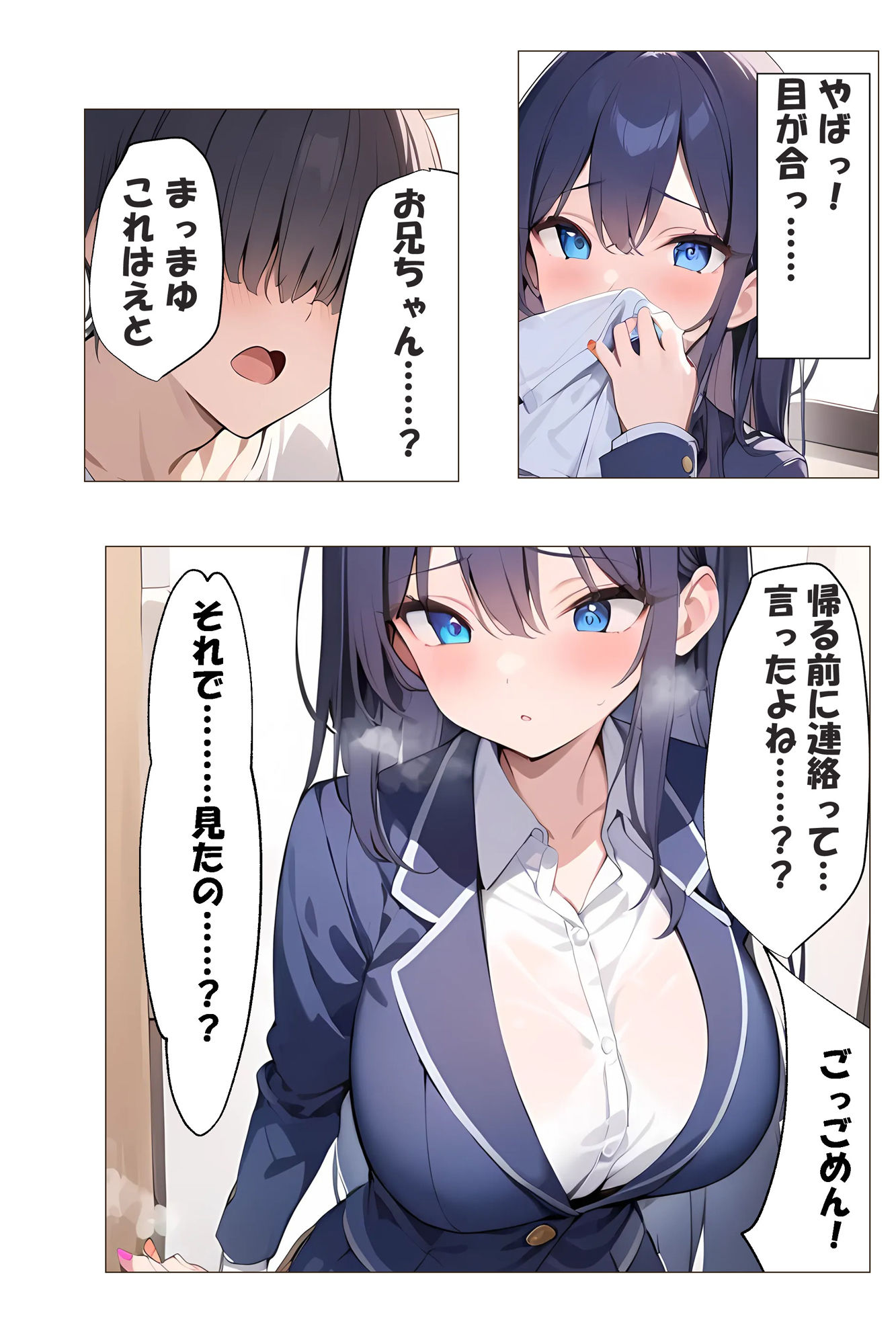 巨乳な妹がブラコン過ぎた話_8