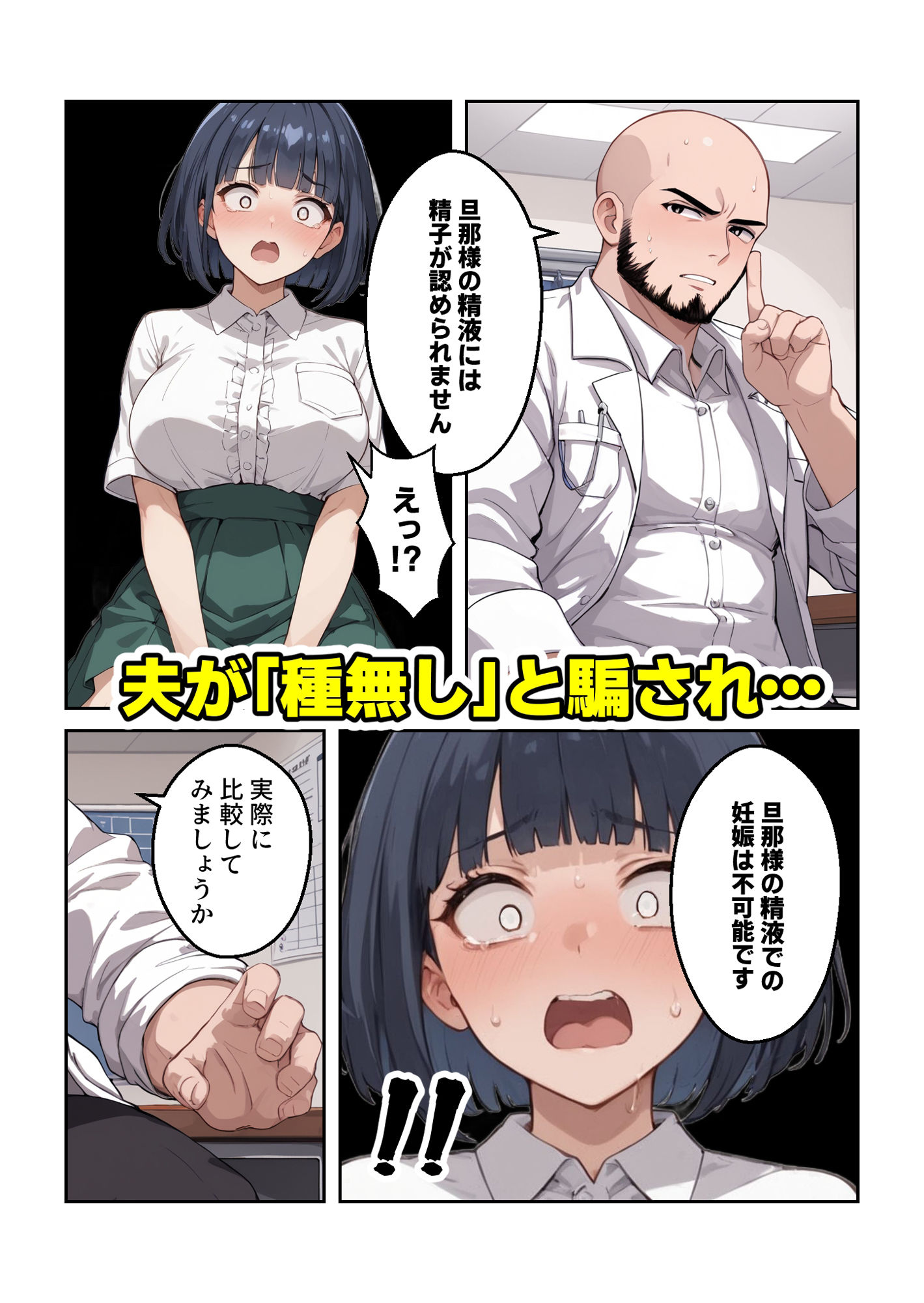 托卵洗脳種付けドクター【マンガ】不妊治療中の妻NTR_6