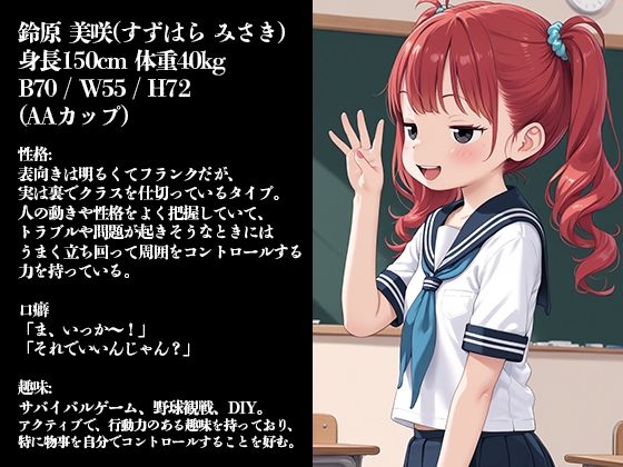 えちちち学園 金髪褐色天然ギャル/ジト目つるぺた援交ギャル6