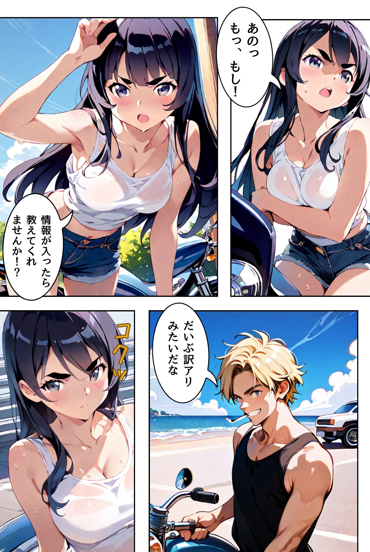 夏・海街・性 私は快楽では堕ちない（フルカラー） 03 画像3