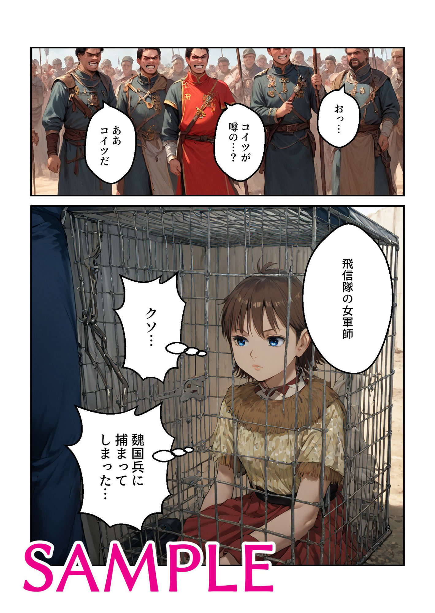 魏国に囚われし女軍師【マンガ】_1