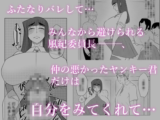 変態ふたなり風紀委員長 画像1