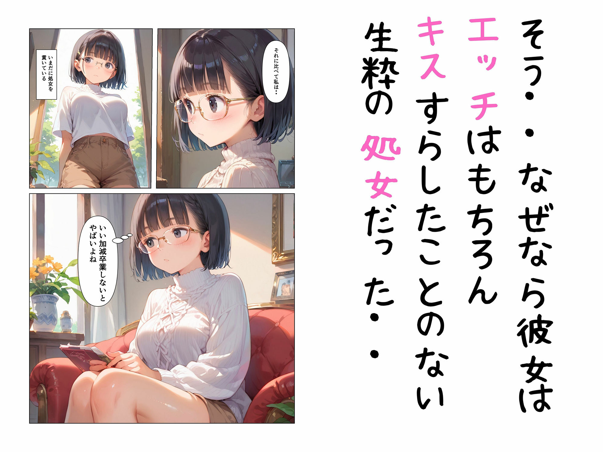 地味子ちゃんの初体験はショ○！？