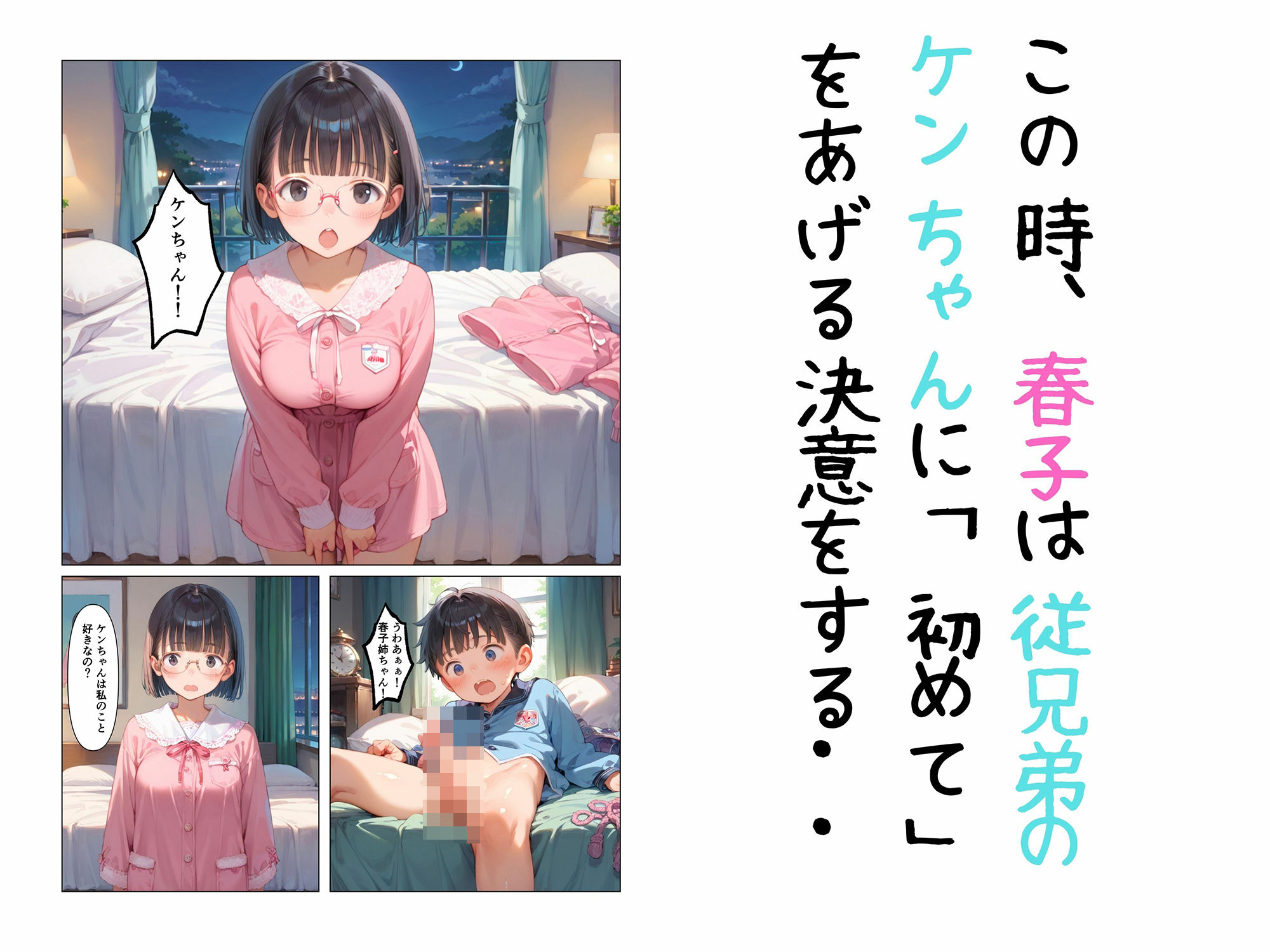 地味子ちゃんの初体験はショ○！？