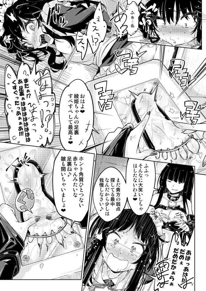 お嬢様転落足裏くすぐり地獄7