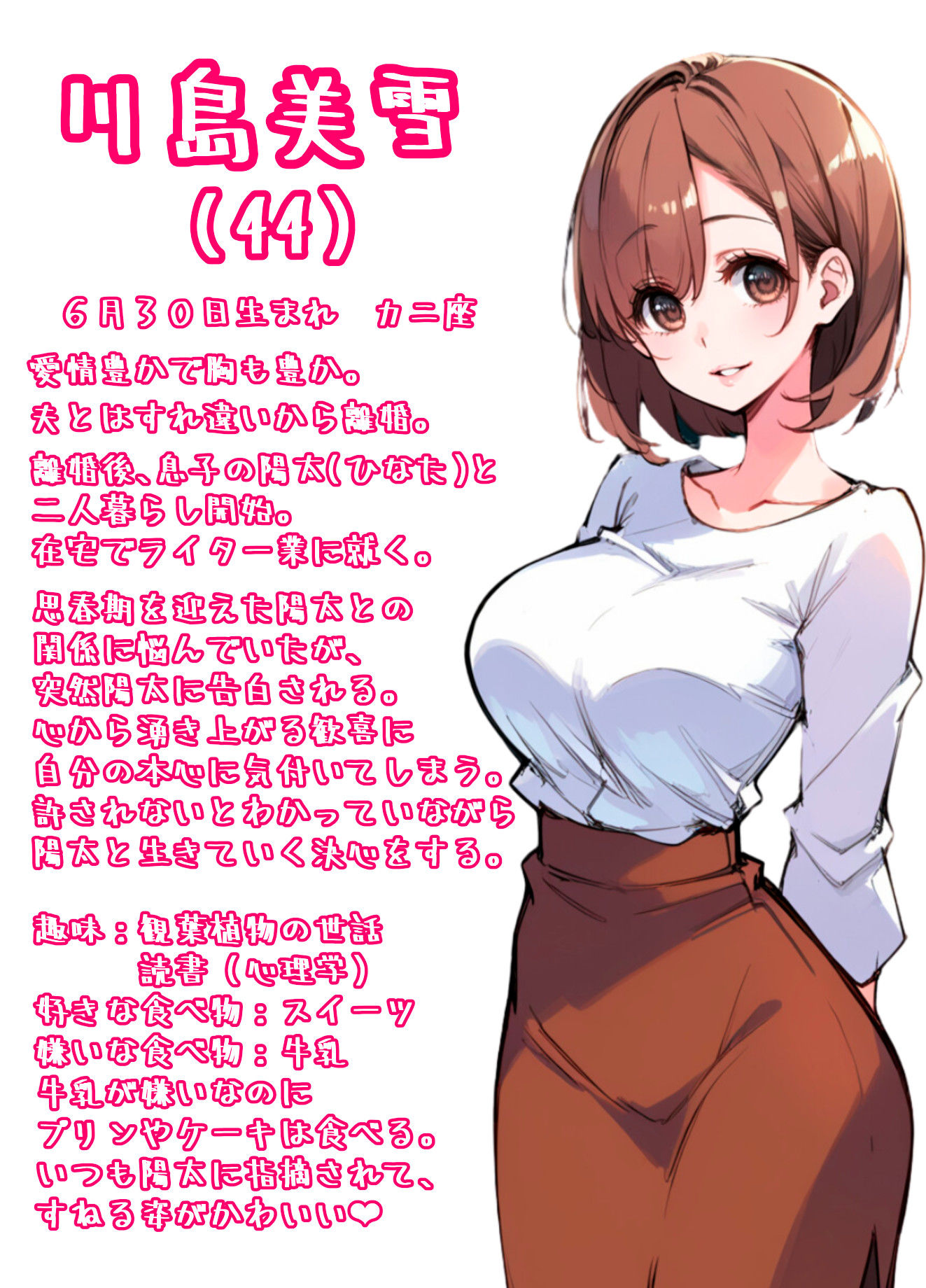 大好きな巨乳ママと恋人になったら毎日えっちで幸せすぎた話_4