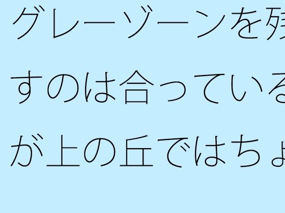 【無料】グレーゾーンを残すのは合っているが上の丘ではちょっと鈍感に【サマールンルン】