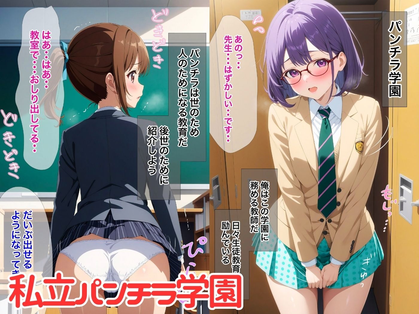 私立パンチラ学園 〜パンチラから始まる物語〜_4