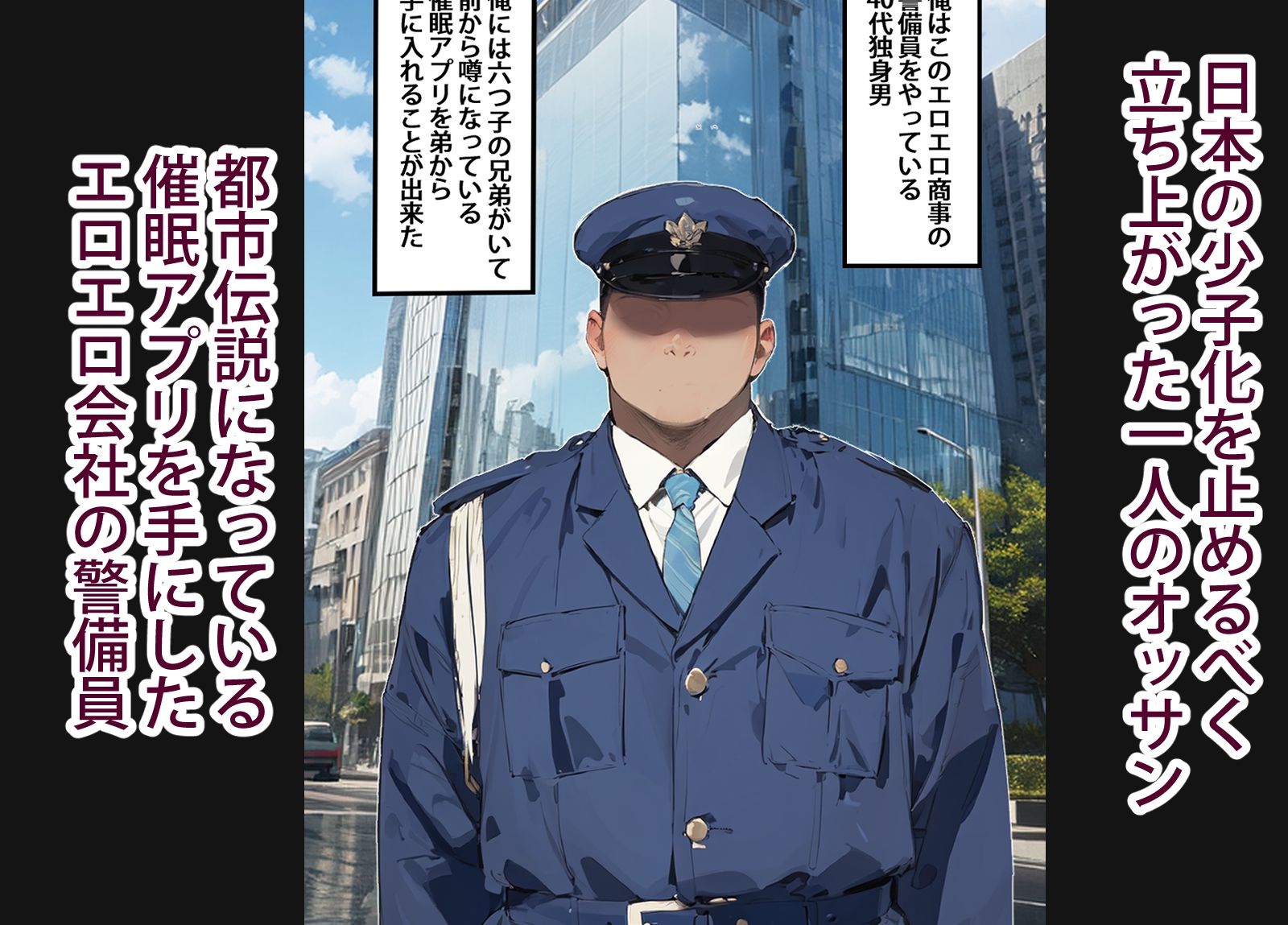 エロエロ商事会社の警備員が弟から催●アプリを手に入れたぞ 画像1