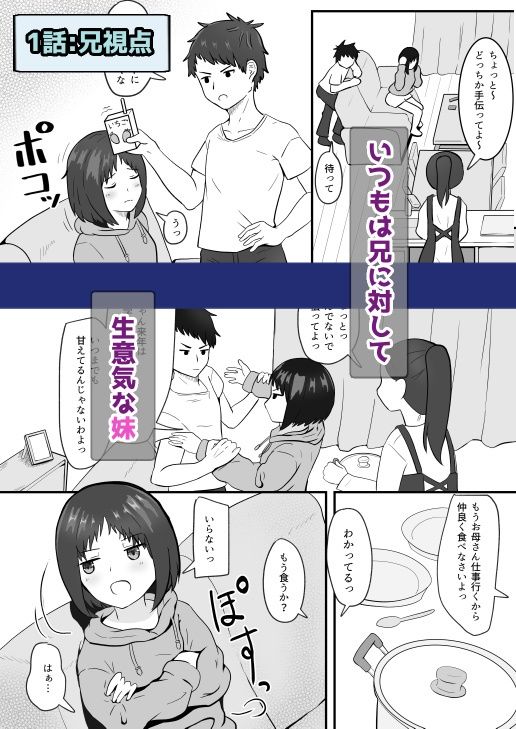 妹はブラコンかもしれない1