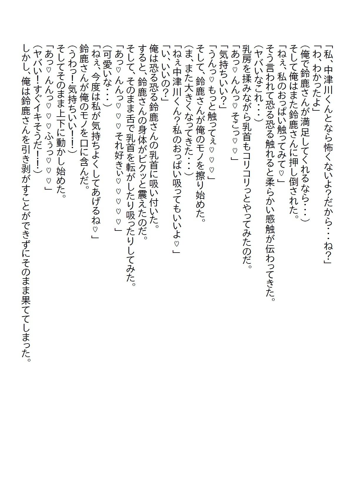 【お気軽小説】同窓会にJK時代にマドンナだった女子がボロボロの姿で現れて、俺の家に泊めたら惚れられた上に襲われた 画像3