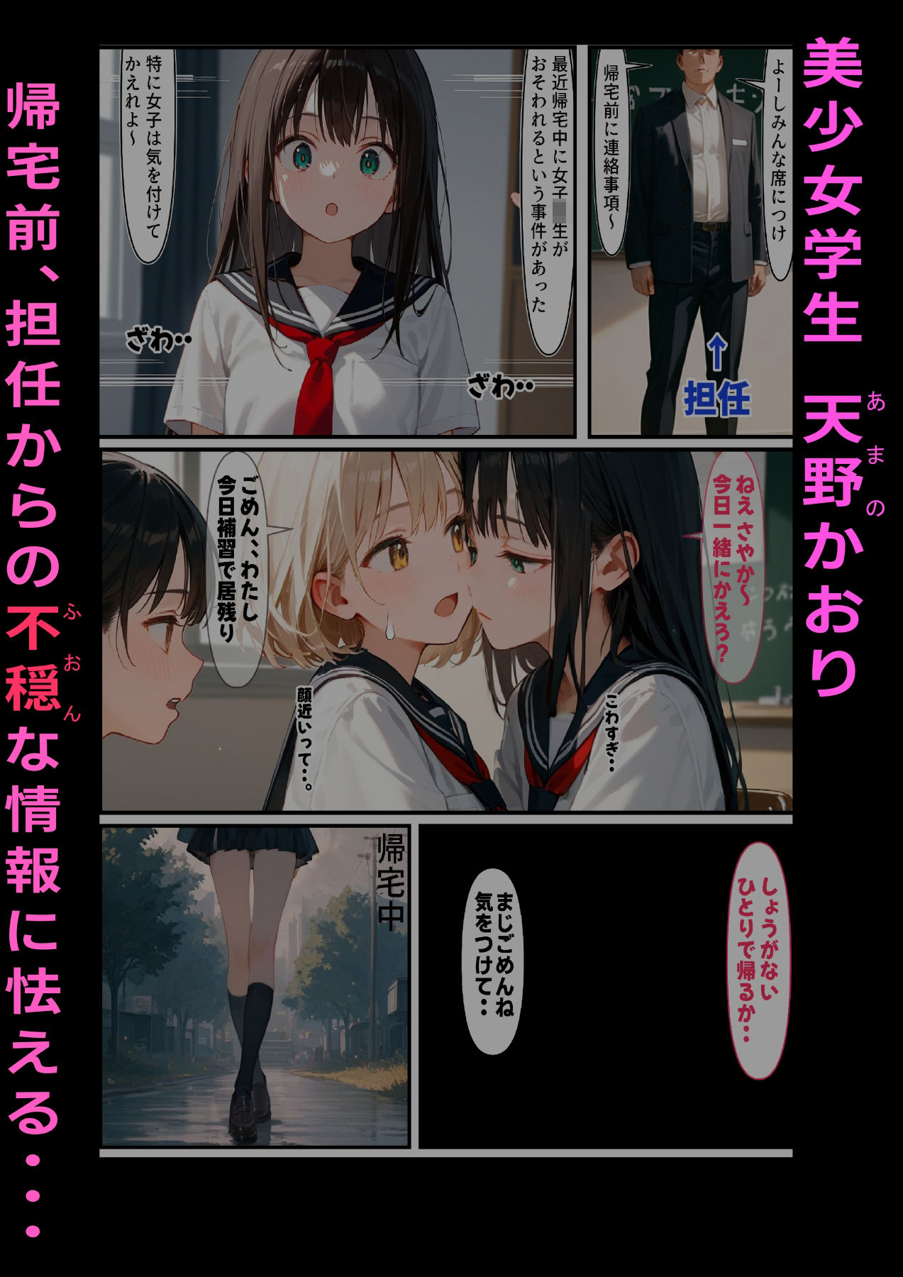 犯●れ美少女シリーズ_ヘンタイおやじに捕まったJKの末路2 画像1