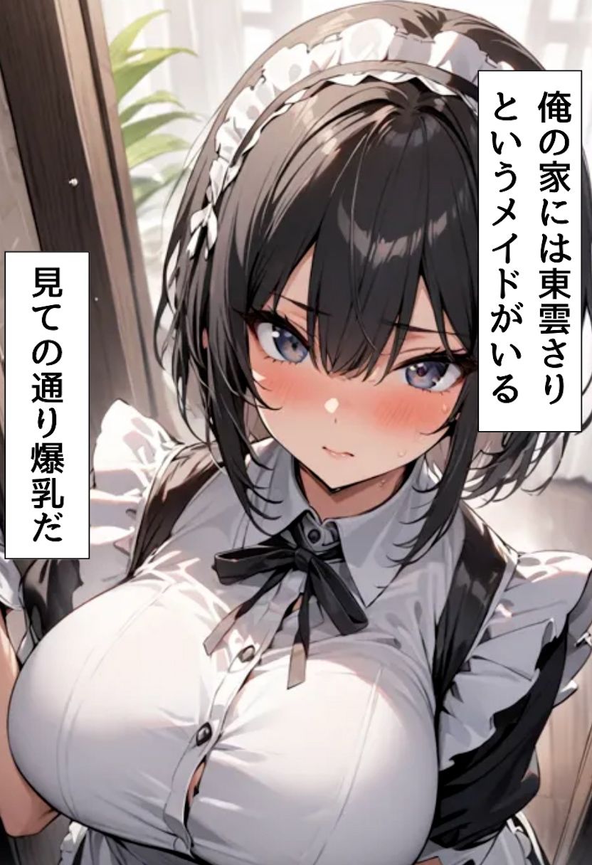 爆乳メイドセクハラご奉仕_1