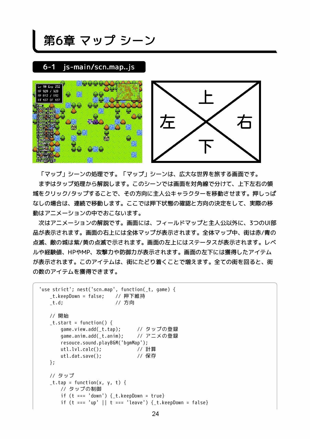 レトロ風RPG フルスクラッチ開発 全コードのサンプル画像6