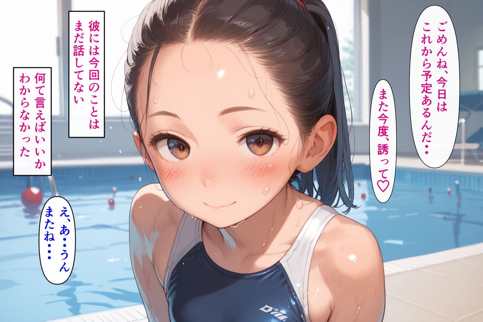 種付けおじさんは人類を救いたい 水泳少女孕ませ編 画像4