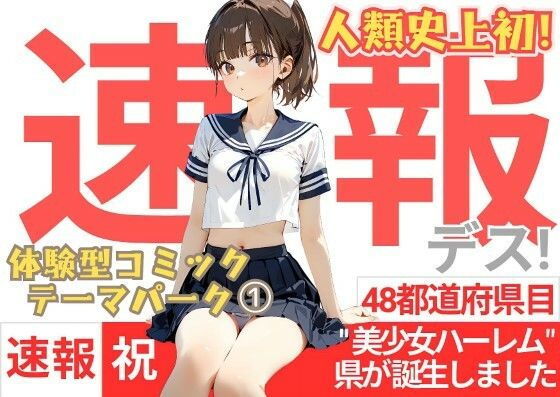 【速報です！】人類史上初！！純粋培養された33万人『美少女ハーレム県』が誕生しました！！！-体験型コミック・テーマパークOpen-_1