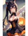 ハロウィンの魔法:猫耳娘たちの魅惑イラスト集3 画像3