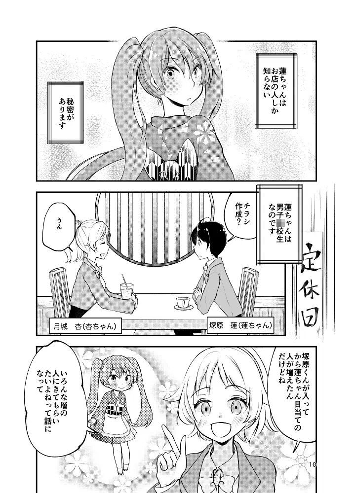 バイトを始めたら女装させられた話 画像4