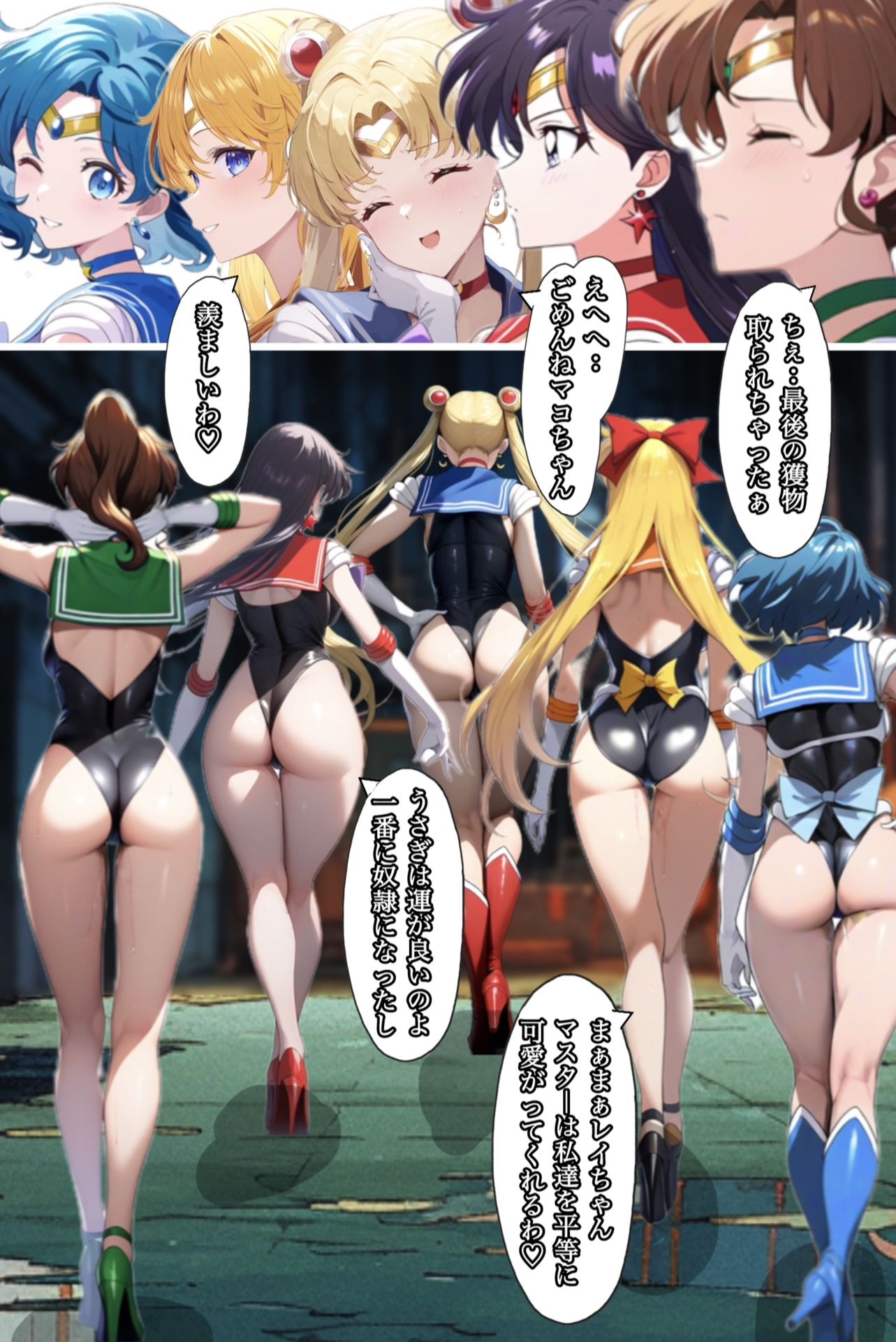 アヘ顔戦士セーラーgirl’s3 画像1