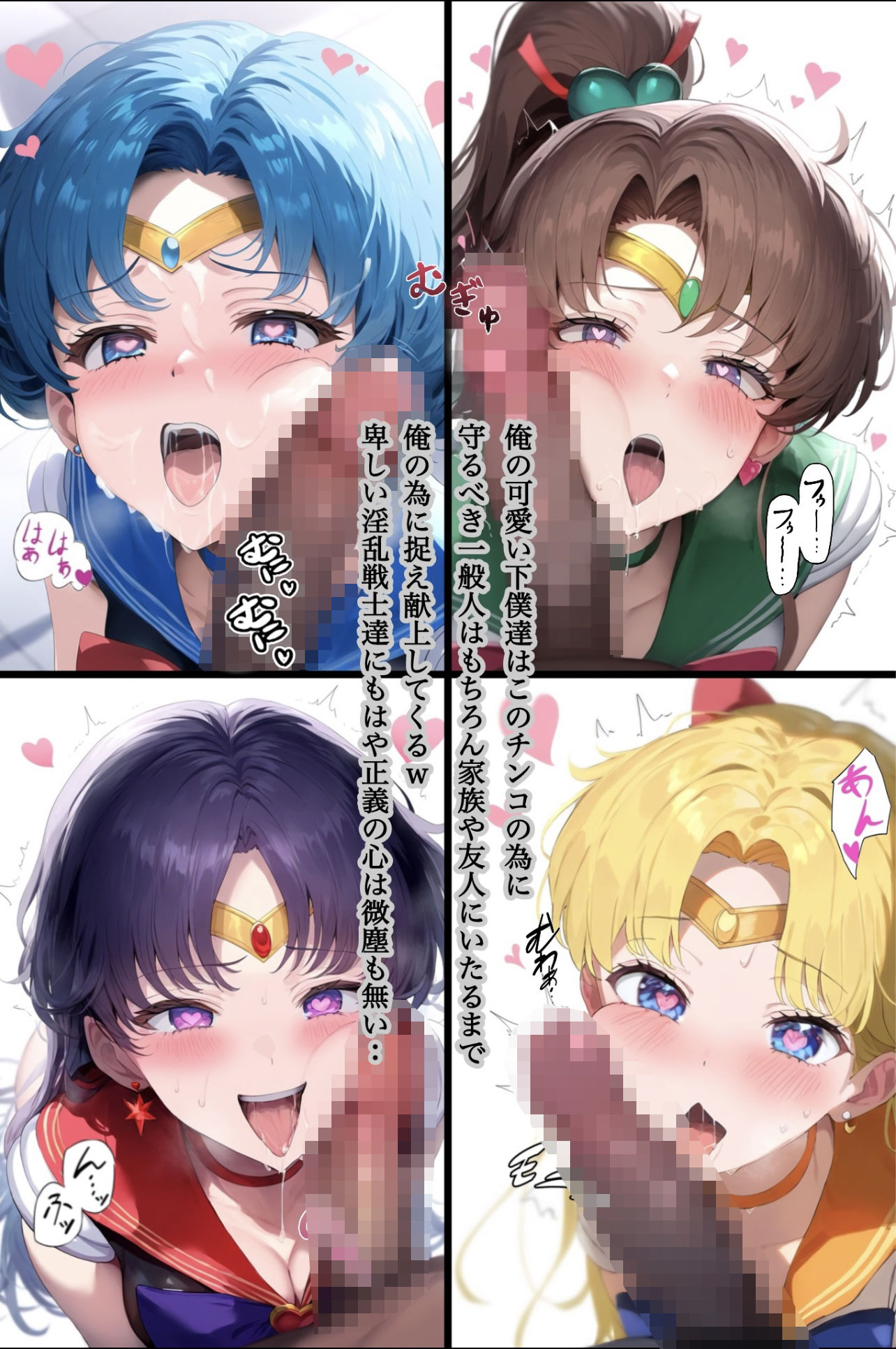 アヘ顔戦士セーラーgirl’s3 画像5