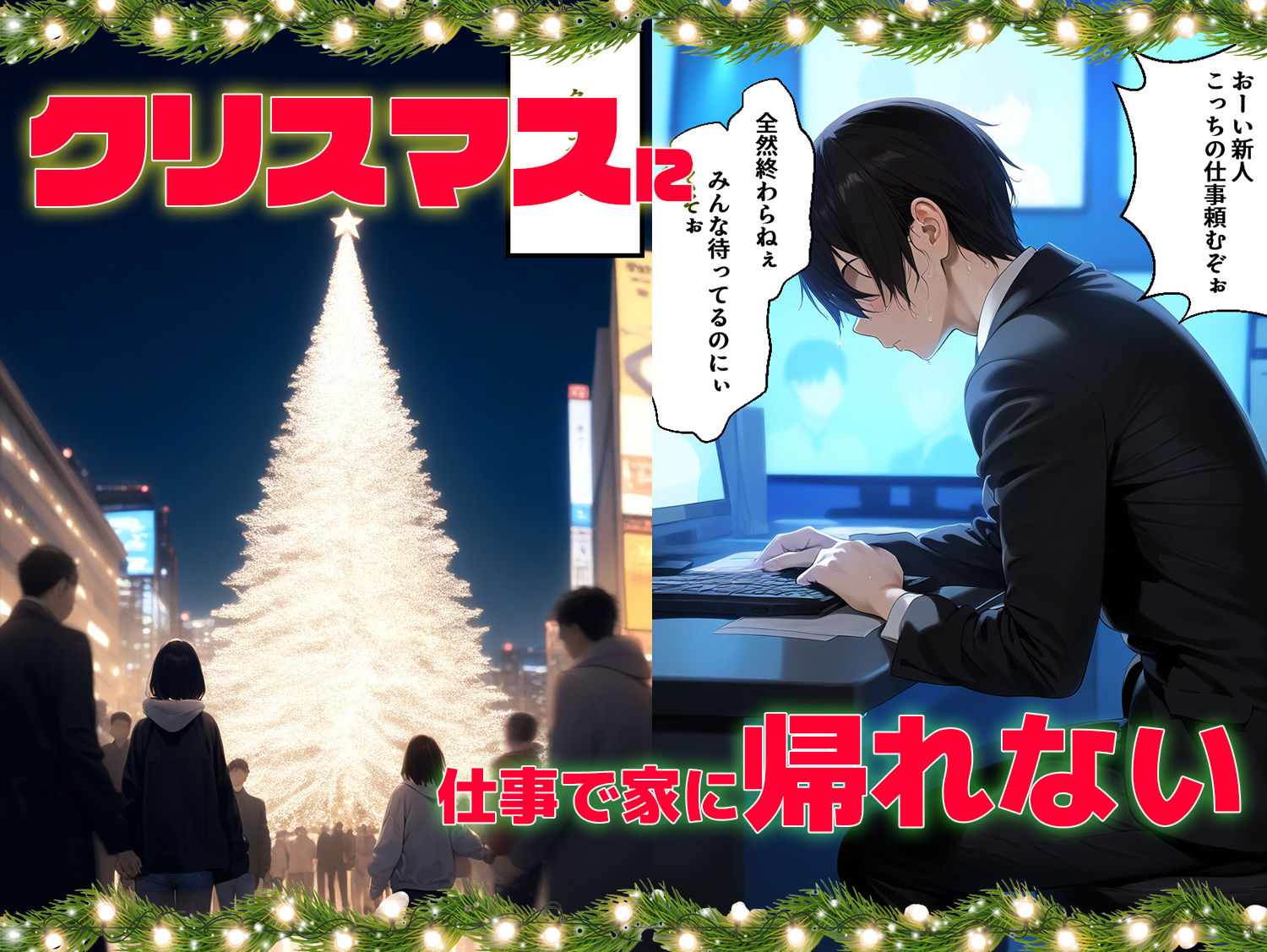 種付けサンタ クリスマス強●終了 アスナ＆直葉_6