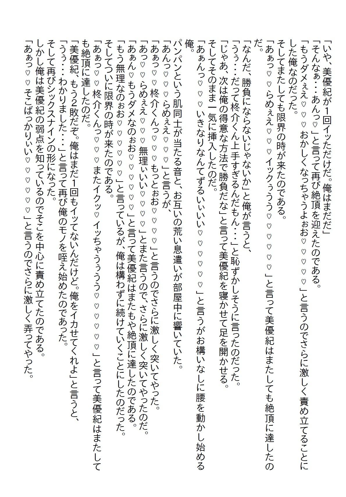 【お気楽小説】実は両片思いだったちょっとエッチな義妹と数年二人生活していたが、二十歳の誕生日を機に処女をいただきました10