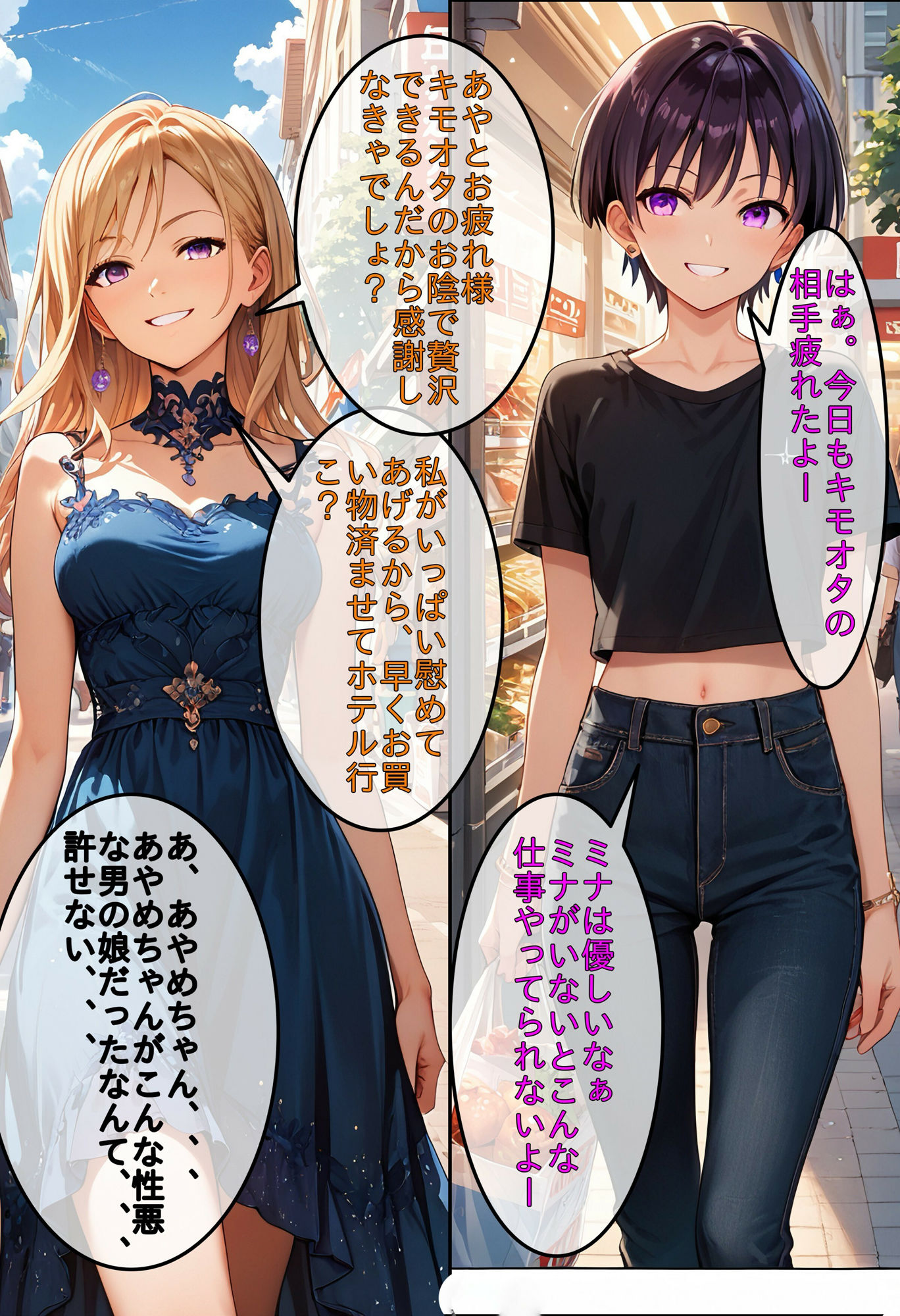 女の子のフリをしてファンを騙す性悪な男の娘アイドルは僕のおち〇ぽでわからせてやるのだ 画像5