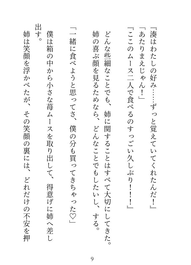 ノベル版【禁断姉弟愛】ポンコツインキュバスの童貞弟が姉さんを救う31days【溺愛号泣SEX】 画像9