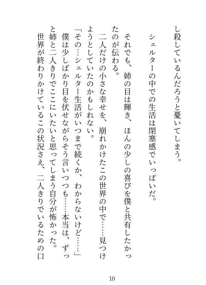 ノベル版【禁断姉弟愛】ポンコツインキュバスの童貞弟が姉さんを救う31days【溺愛号泣SEX】10