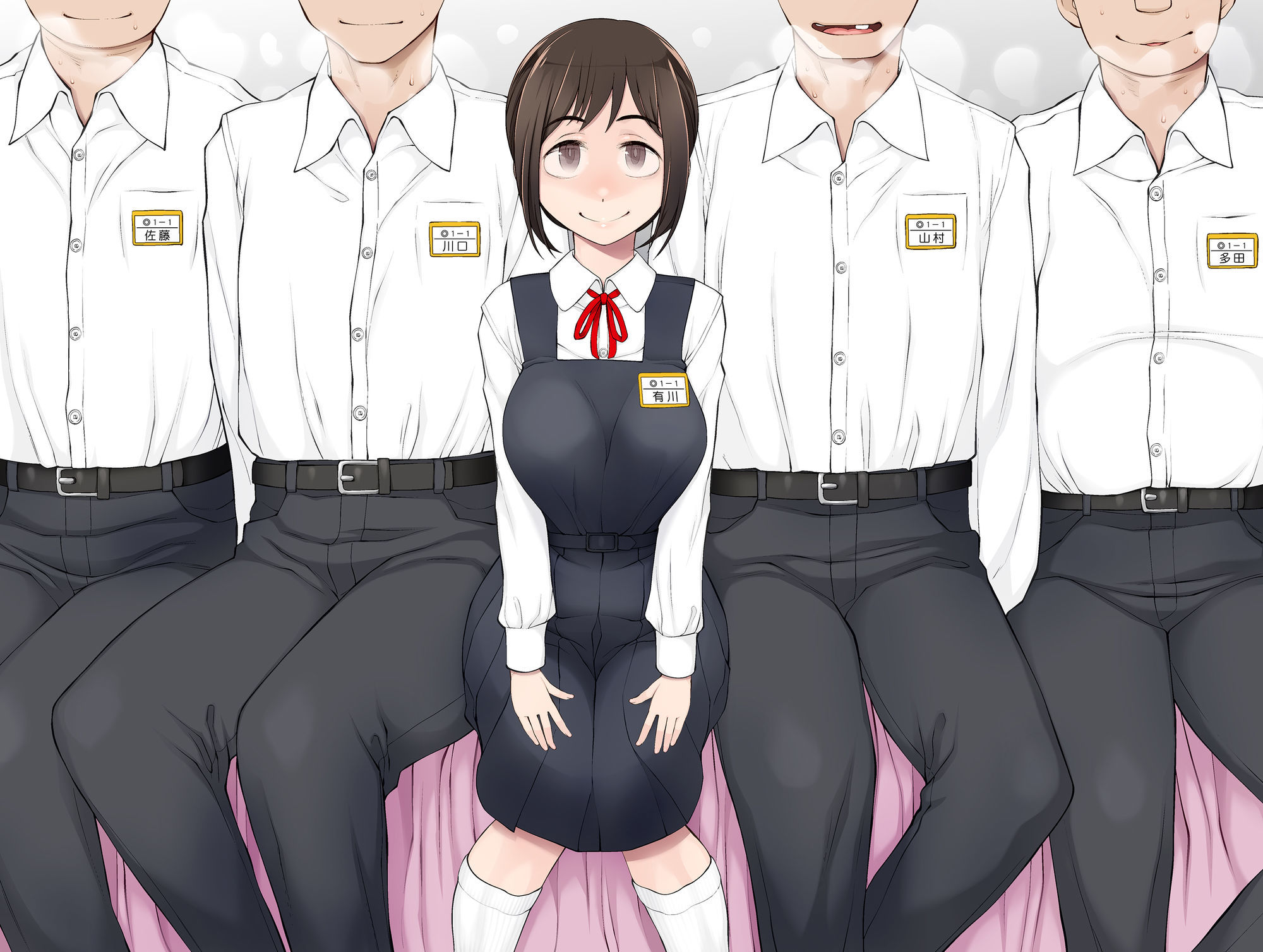 サンプル画像1:僕達は友達だった  昔から大好きだったあの子が他の男に奪われる前に、僕達のモノにすることを決めた(がらくた少女) [d_483458]