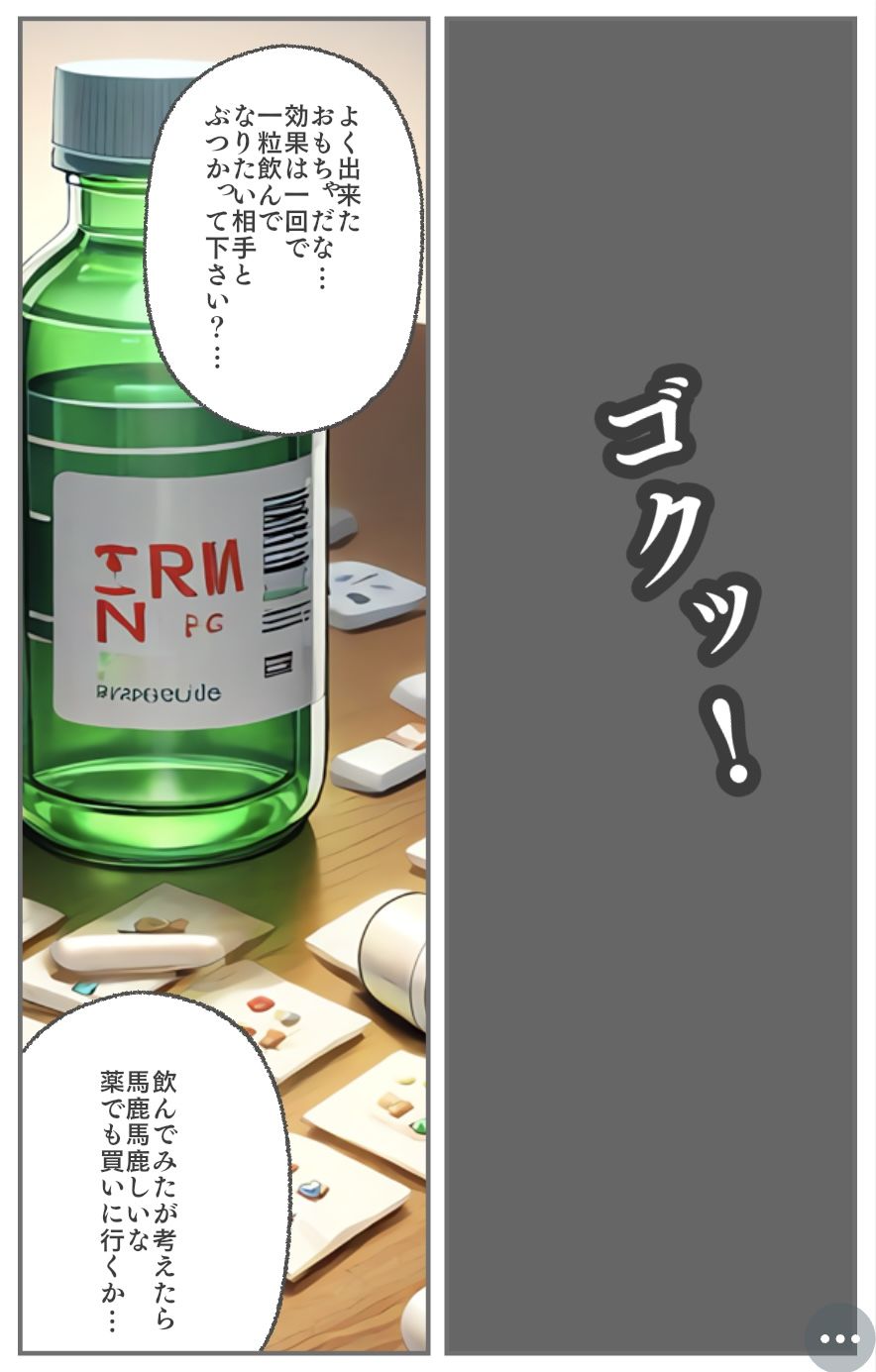 【入れ替わり・漫画】薬で身体が入れ替わり_8