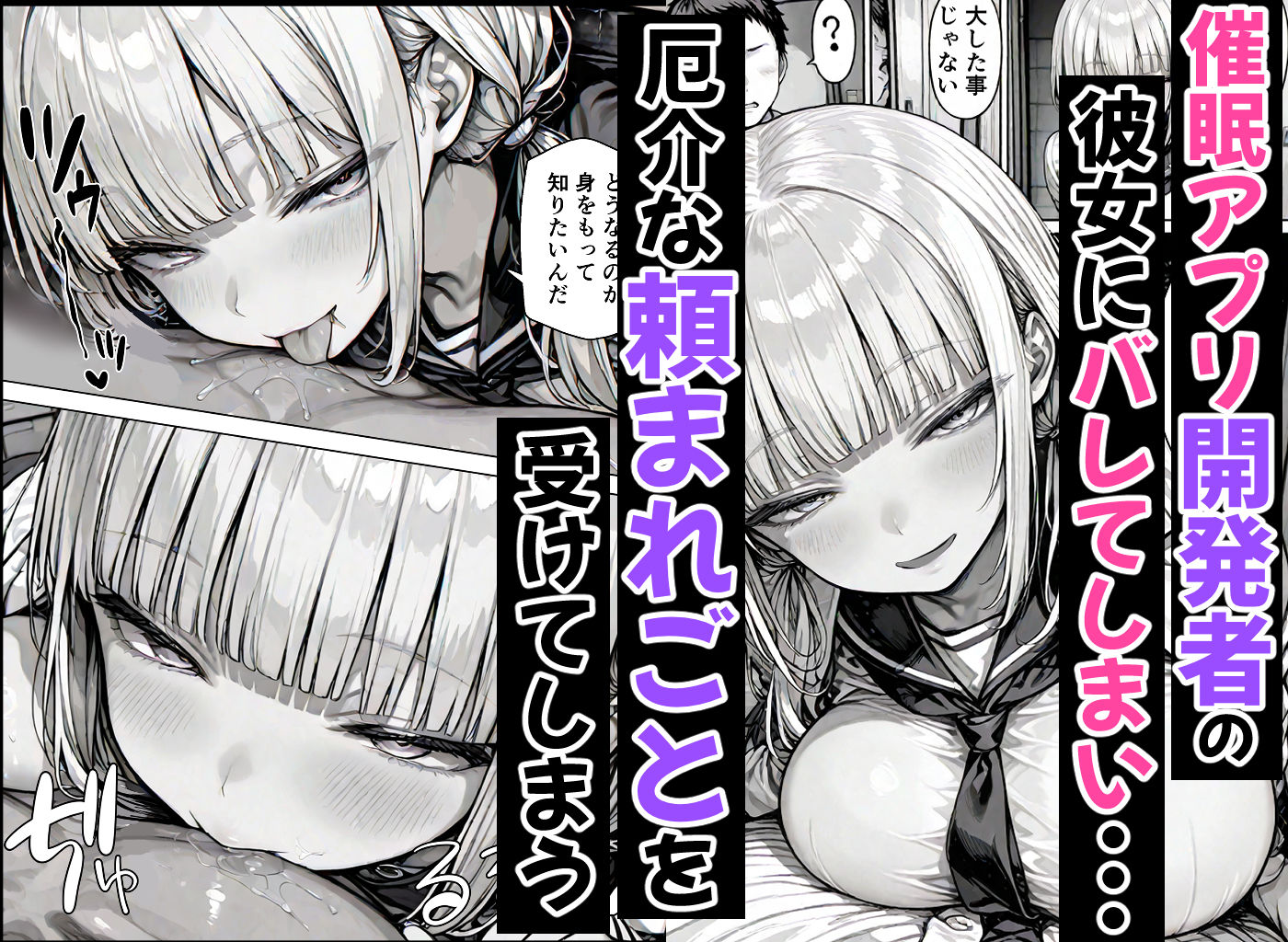 【同人エロ漫画】卒アル催●アプリ クラスメイトを選んで催●支配できる卒業アルバム【d_495073/ももみ屋】無料で入手！レビューと感想